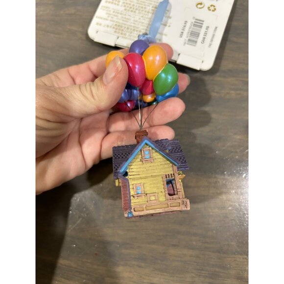 Disney Store Pixar UP House Balloons Sketchbook Christmas Ornament 2017 New - Picture 4 of 8